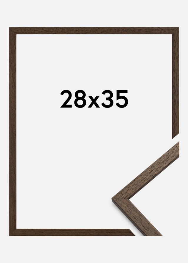 Fotolijst Edsbyn Acrylglas Walnoot 28x35 cm