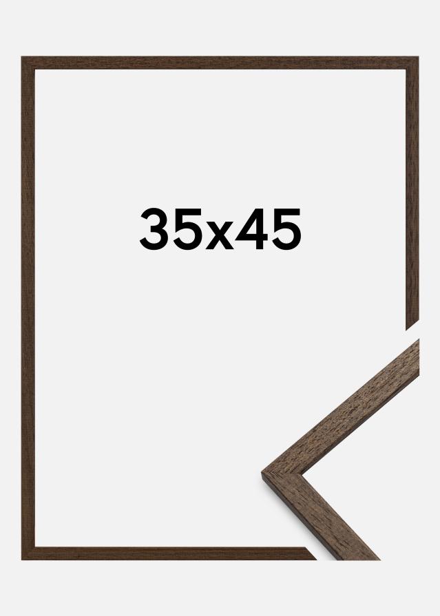 Fotolijst Edsbyn Acrylglas Walnoot 35x45 cm