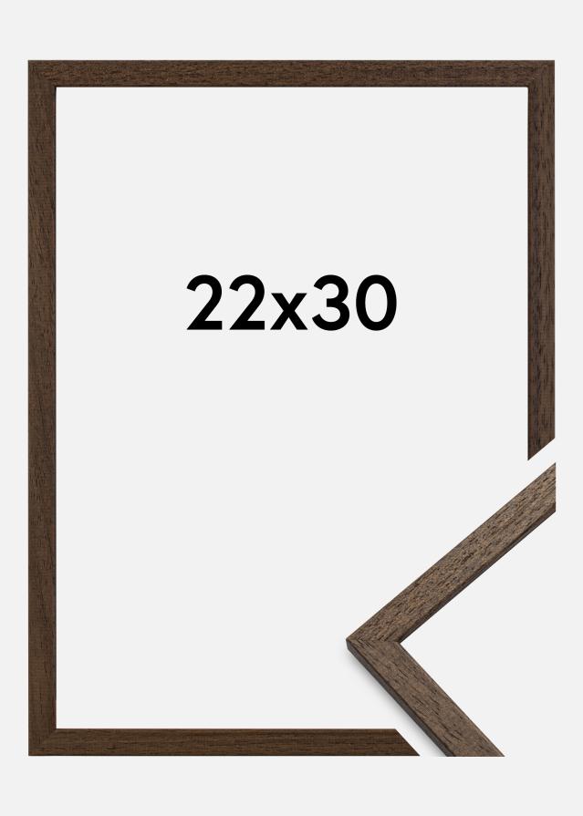 Fotolijst Edsbyn Acrylglas Walnoot 22x30 cm