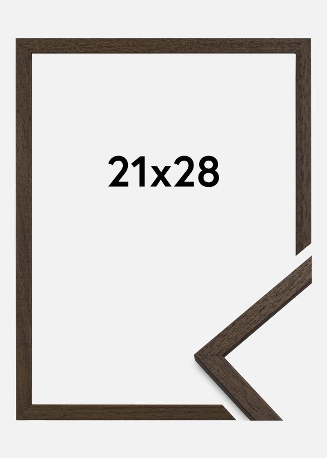 Fotolijst Edsbyn Acrylglas Walnoot 21x28 cm