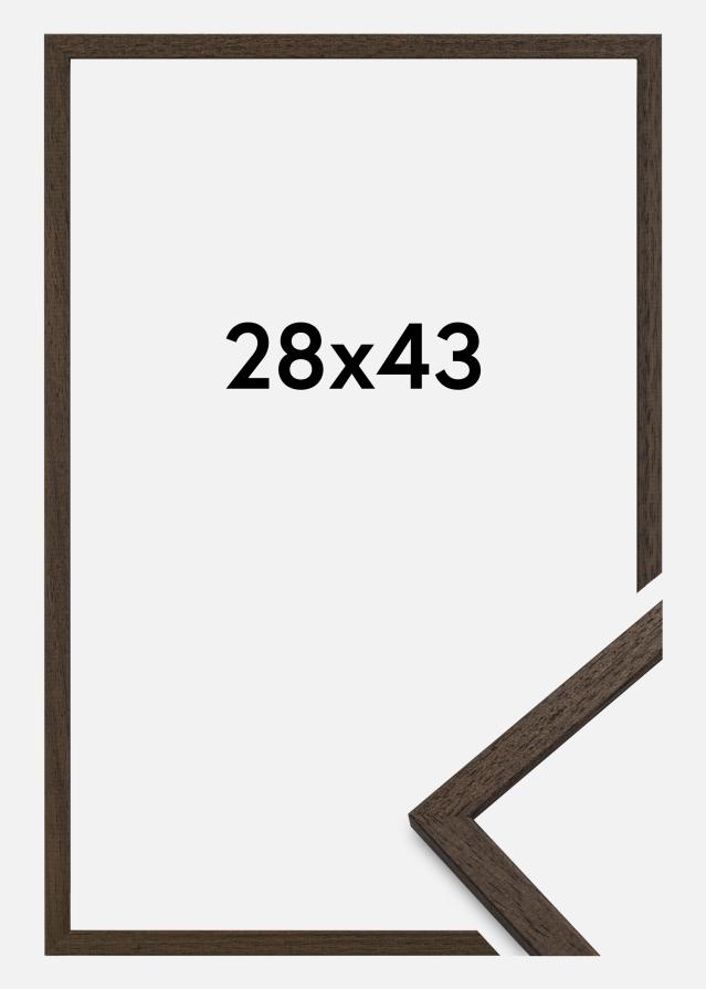 Fotolijst Edsbyn Acrylglas Walnoot 28x43 cm