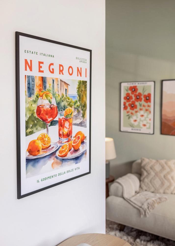 Fotolijst Edsbyn Zwart 25x25 cm