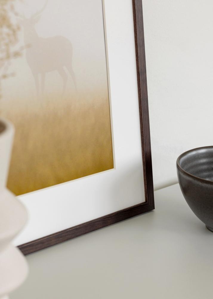 Fotolijst Galant Acrylglas Walnoot 50x70 cm