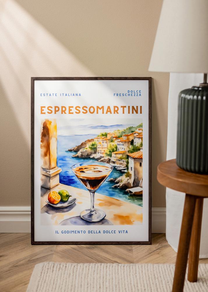 Fotolijst Galant Acrylglas Walnoot 50x70 cm