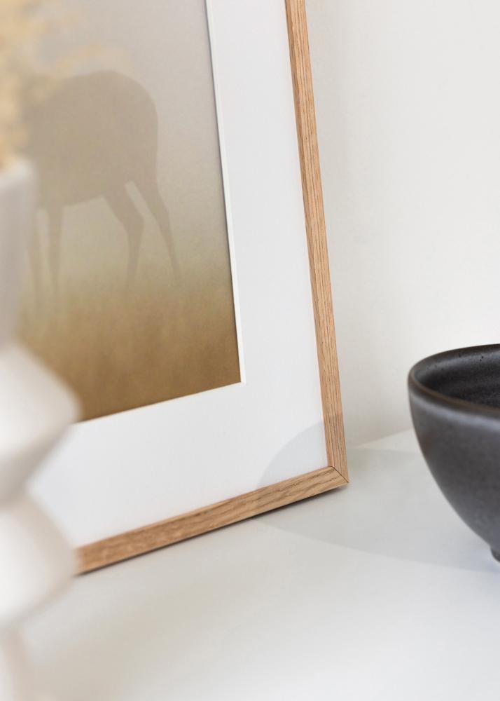 Fotolijst Smal Eikenhout Acrylglas 13x18 cm