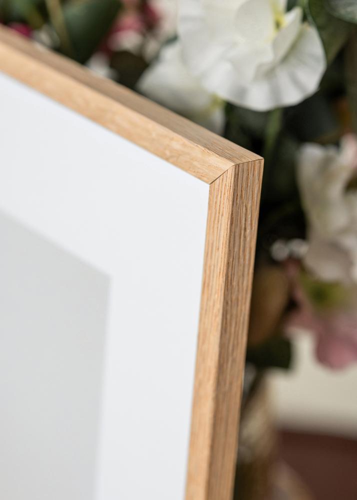 Fotolijst Smal Eikenhout Acrylglas 13x18 cm