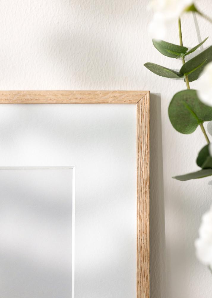 Fotolijst Smal Eikenhout Acrylglas 13x18 cm