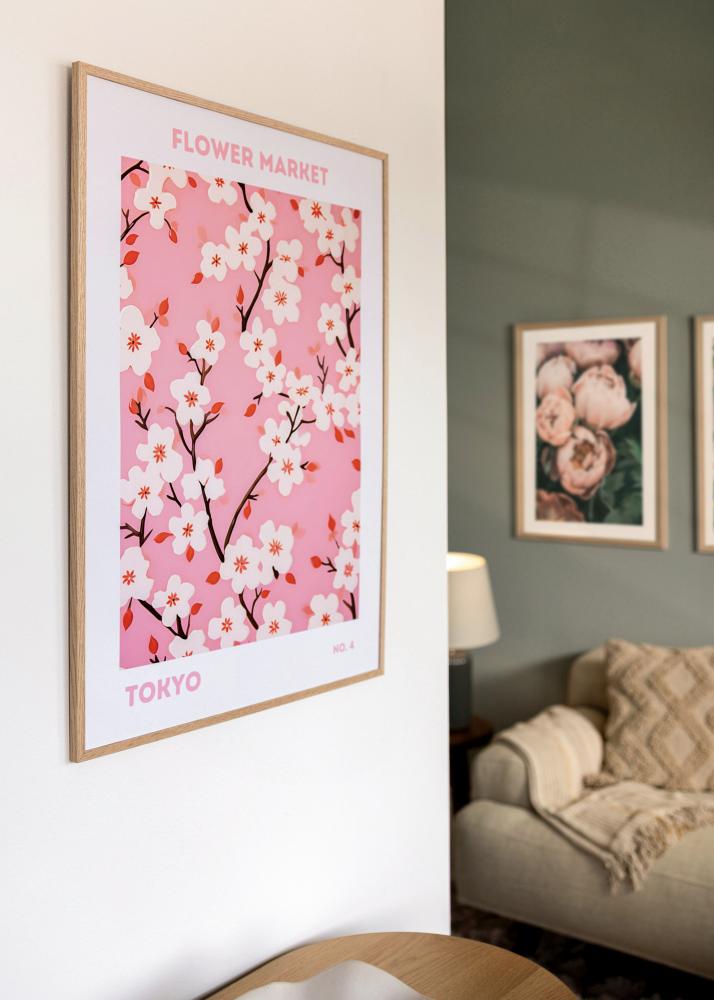 Fotolijst Smal Eikenhout Acrylglas 13x18 cm