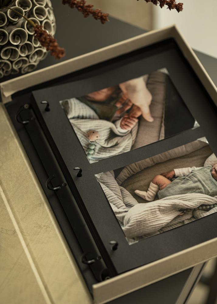 Albumblad voor KAILA Coffee Table Photo Album - 10-Pack Zwart