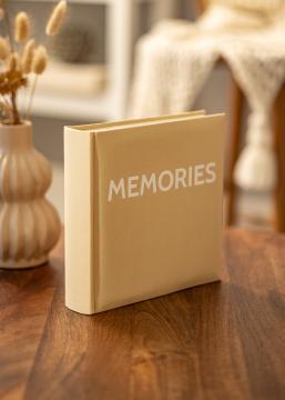 Memories Linnen Album Beige- 200 foto's van 10x15 cm