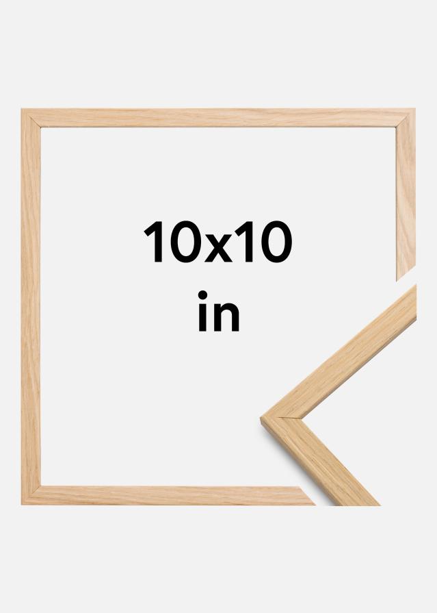 Fotolijst Edsbyn Acrylglas Eikenhout 10x10 inches (25,4x25,4 cm)