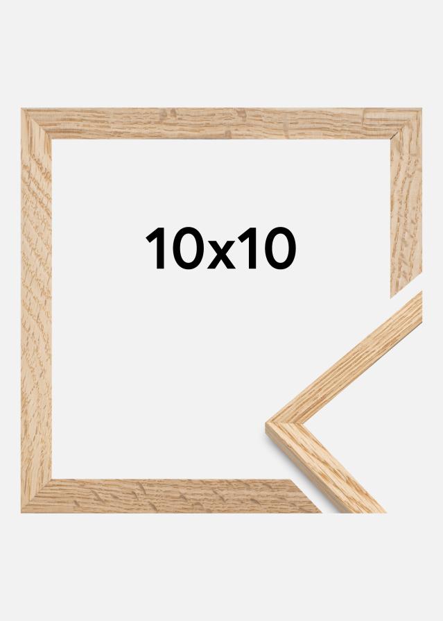Fotolijst Smal Eikenhout Acrylglas 10x10 cm