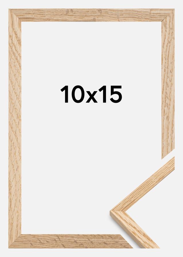 Fotolijst Smal Eikenhout Acrylglas 10x15 cm