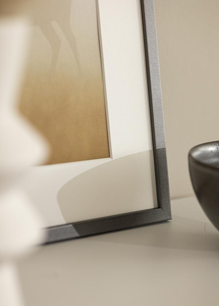 Fotolijst Edsbyn Acrylglas Grafiet 40x40 cm