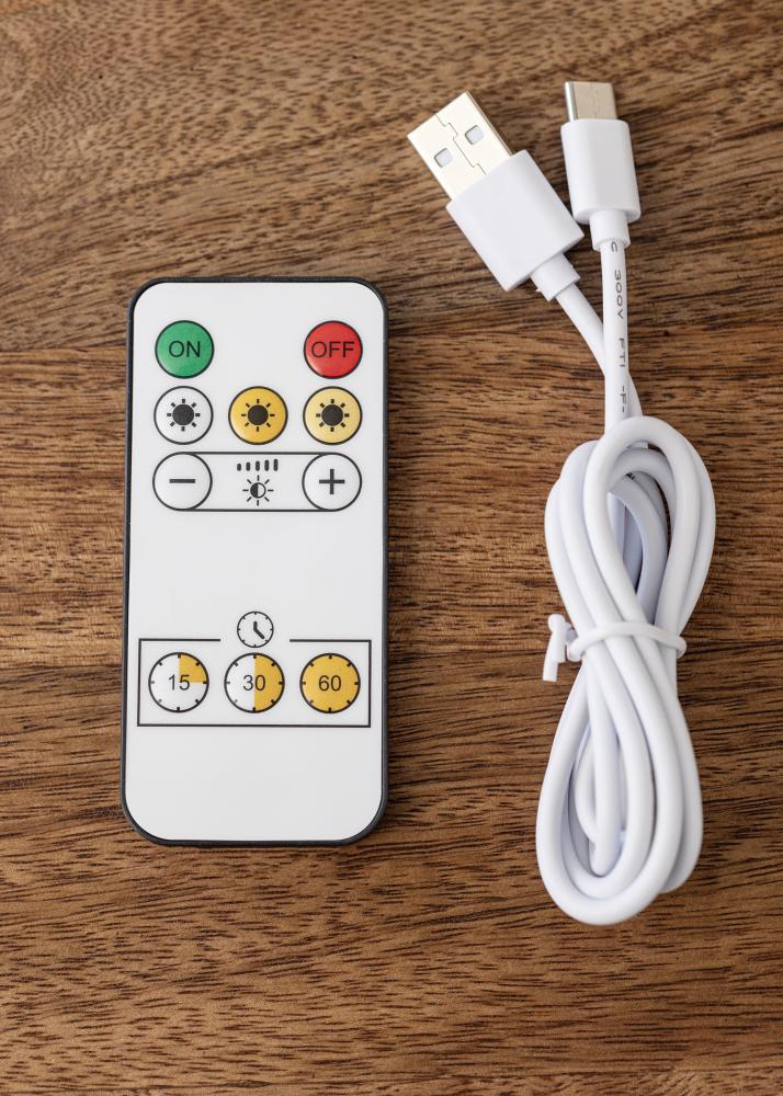 KAILA Glow Batterijgevoede Schilderijverlichting 55 cm - Wit