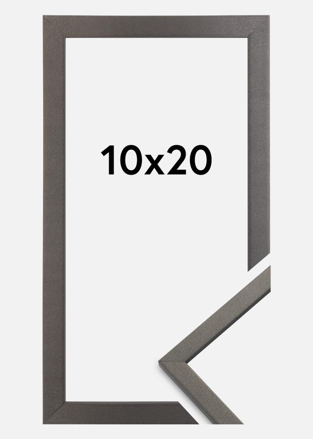 Fotolijst Edsbyn Acrylglas Grafiet 10x20 cm