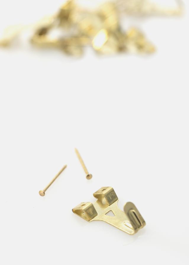 X-haak 10-3, 35 mm dubbel smeedijzer 10-pack