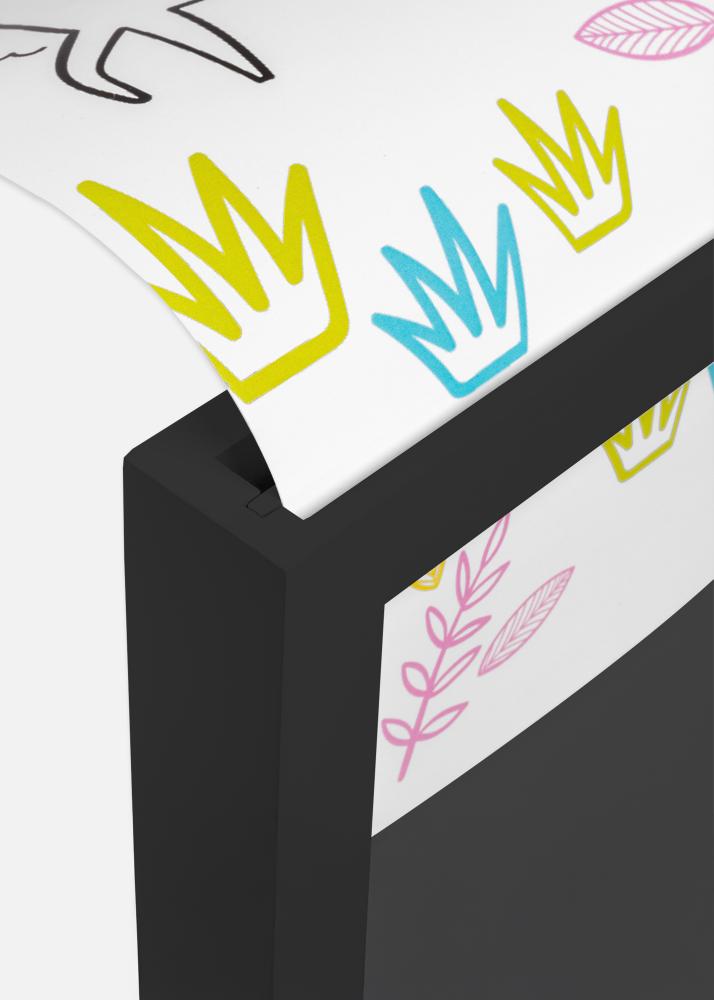 Fotolijst Explorer Acrylglas Zwart A4