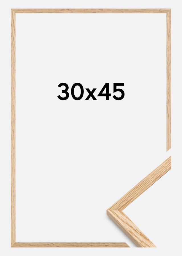 Fotolijst Smal Eikenhout Acrylglas 30x45 cm