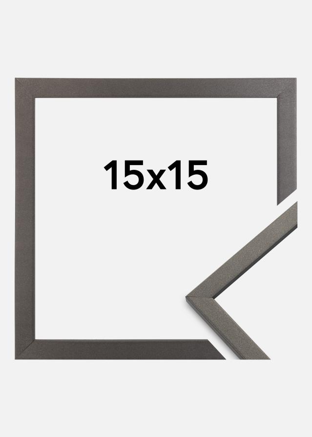 Fotolijst Edsbyn Acrylglas Grafiet 15x15 cm