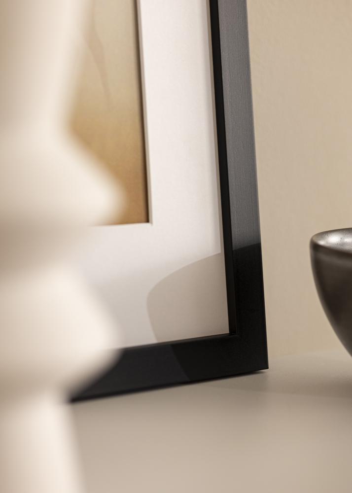 Fotolijst Black Wood Acrylglas 45x95 cm