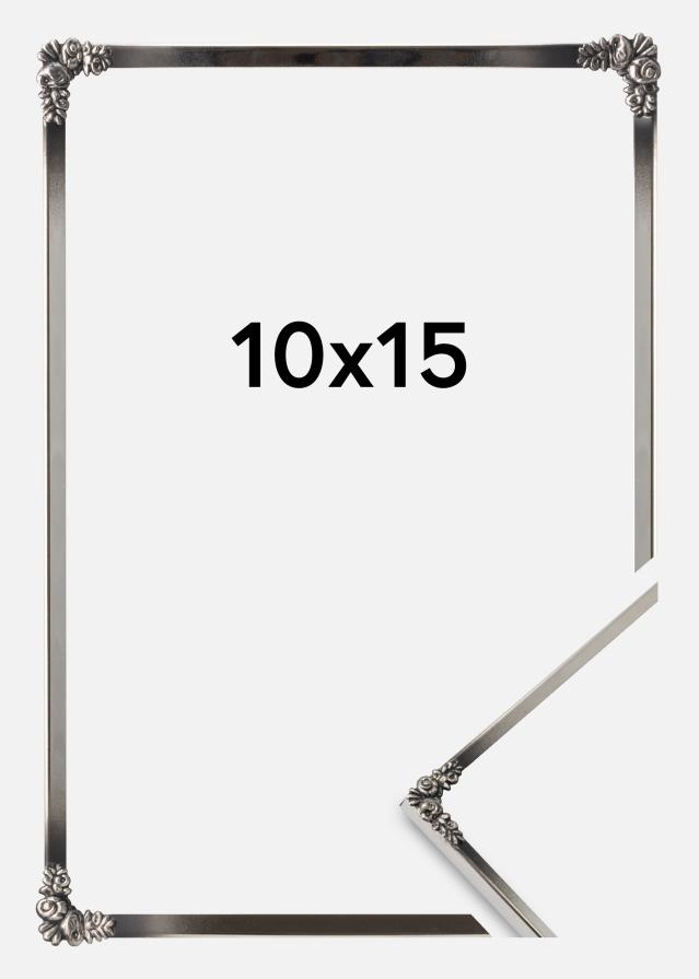 Fotolijst Rosen Metaal Zilver 10x15 cm