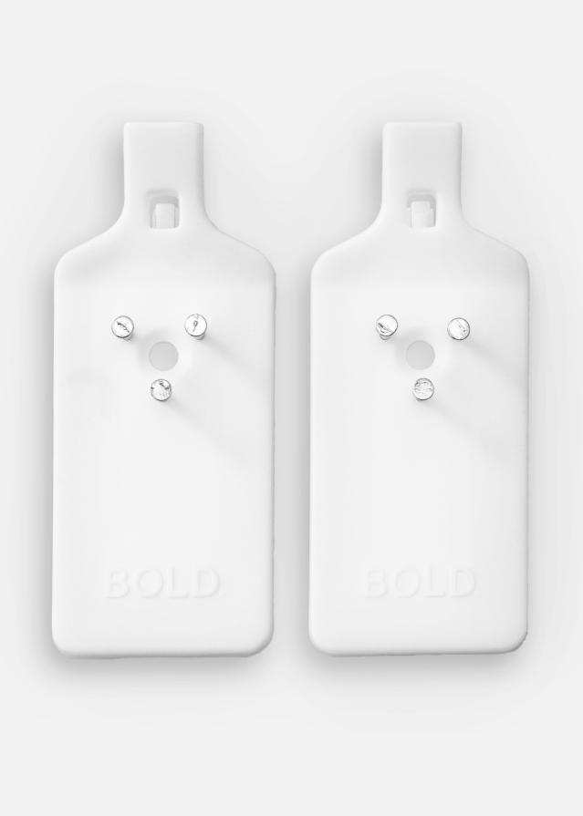 Schilderijhaak voor elke muur - Bold Schilderijhaak 2-p