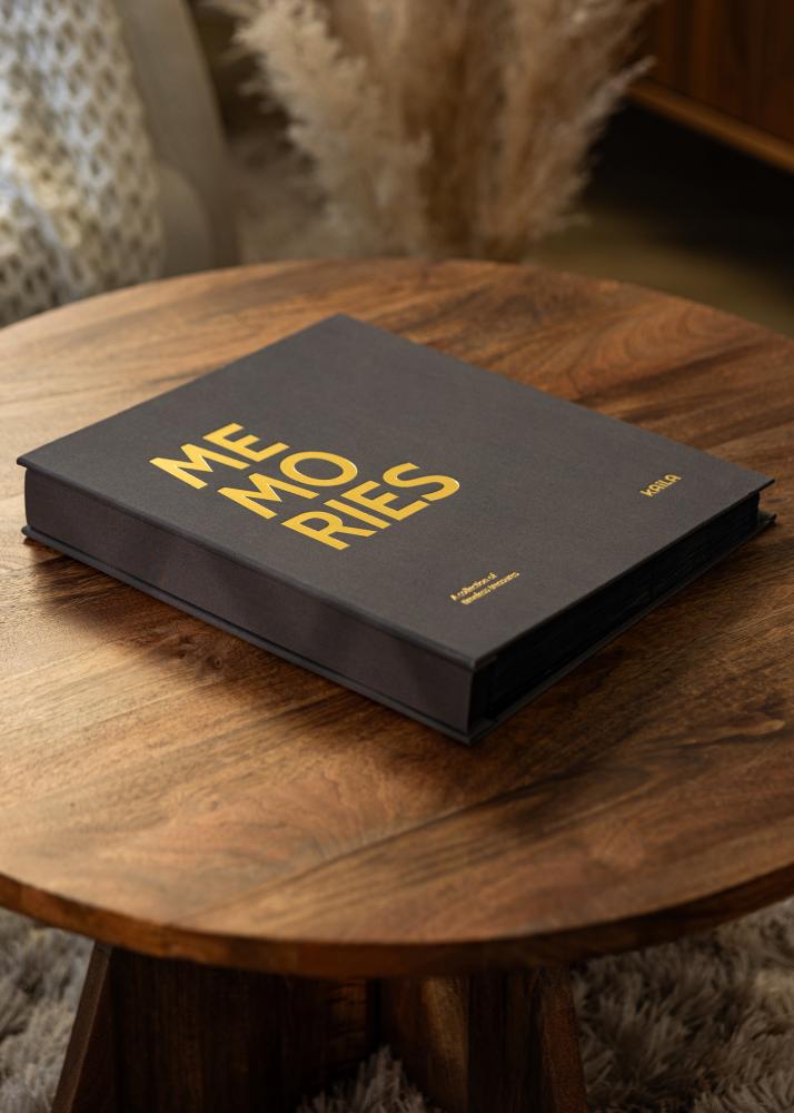 KAILA Fotoalbum Memories Zwart - 600 Foto's van 10x15 cm