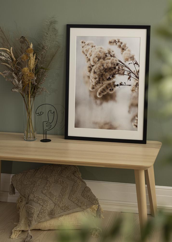 Fotolijst Black Wood Acrylglas 45x95 cm