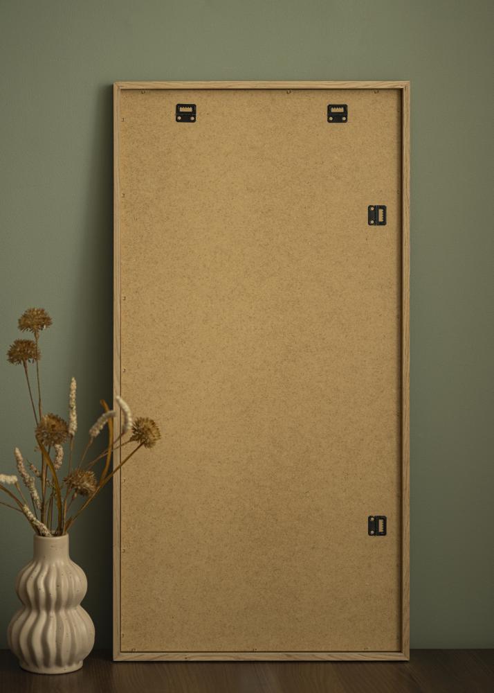 Spiegel Eikenhout 42x82 cm