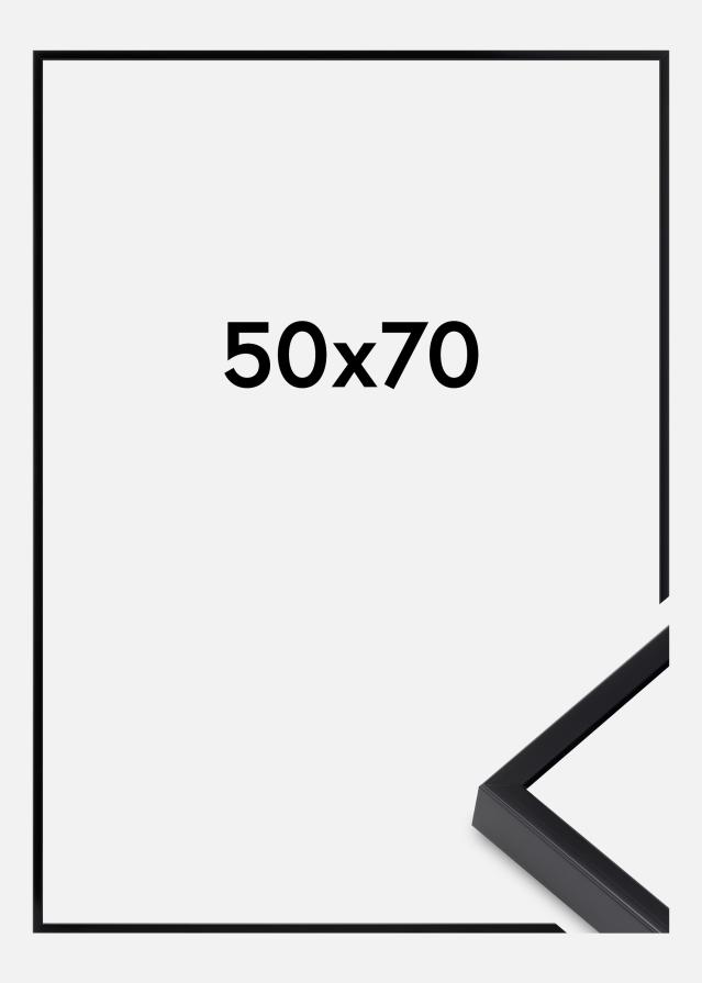 Aluminium fotolijst Acrylglas Zwart 50x70 cm