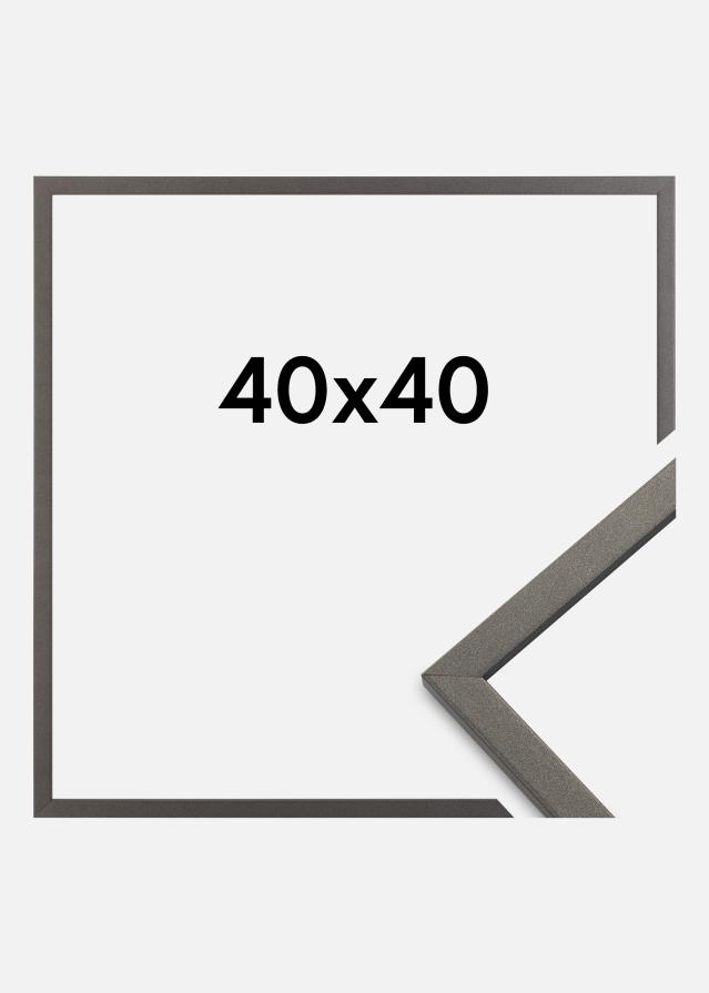 Fotolijst Edsbyn Acrylglas Grafiet 40x40 cm