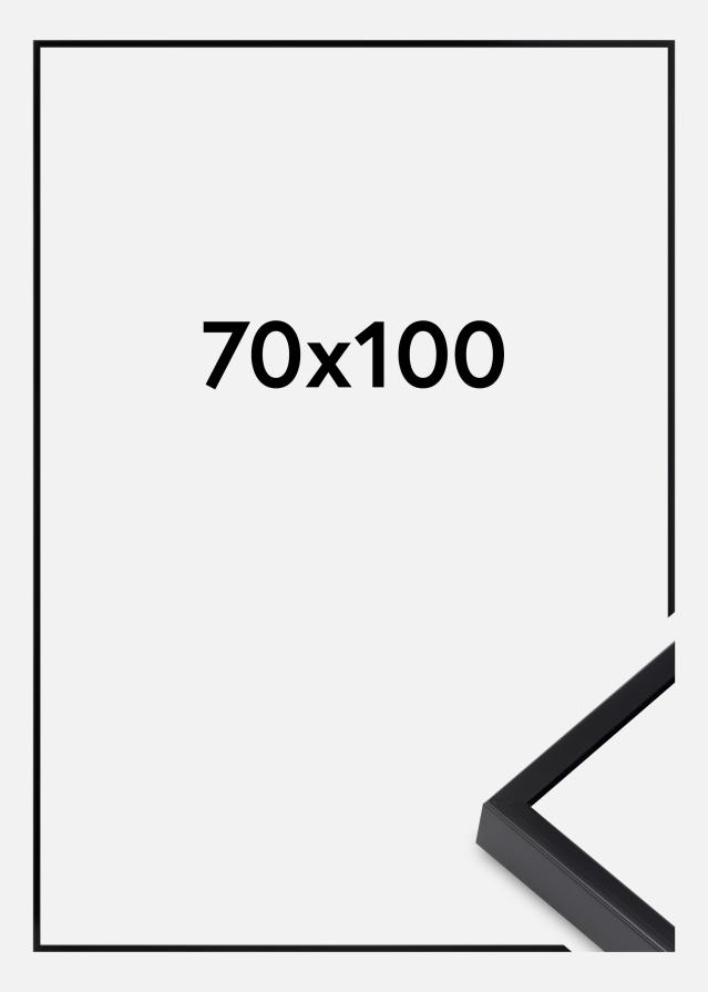 Aluminium fotolijst Acrylglas Zwart 70x100 cm