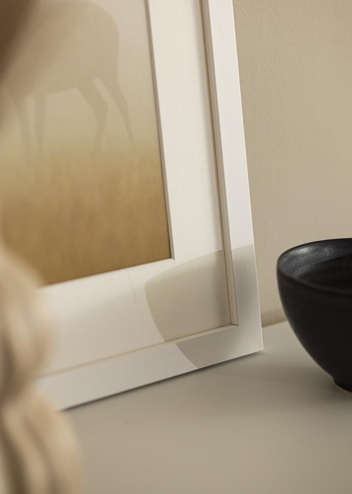 Fotolijst White Wood Acrylglas 40x50 cm