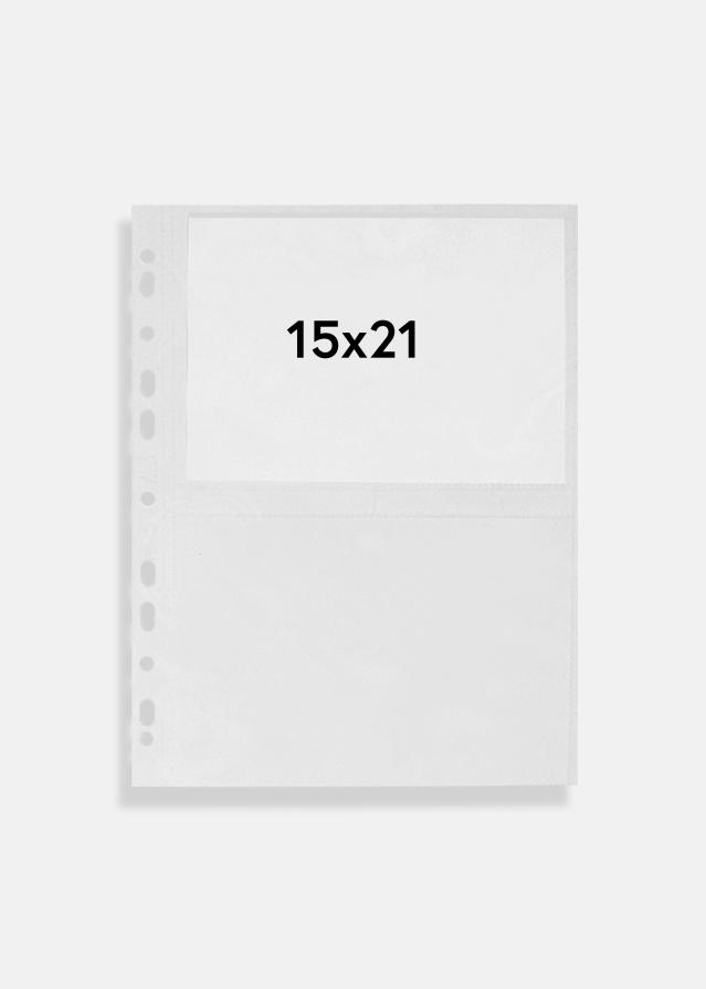 Foto insteekhoezen 15x21 cm liggend - 10-pack