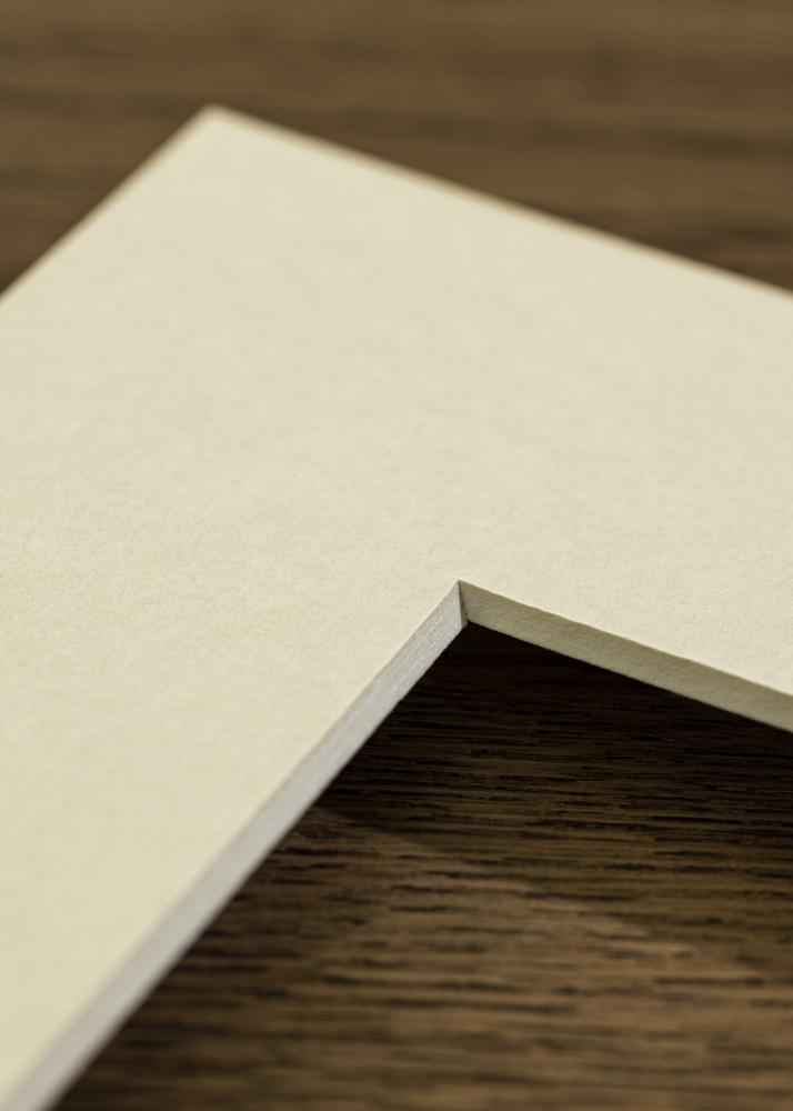 Passe-Partout Off-white (Witte kern) 29,7x42 cm (19x29)