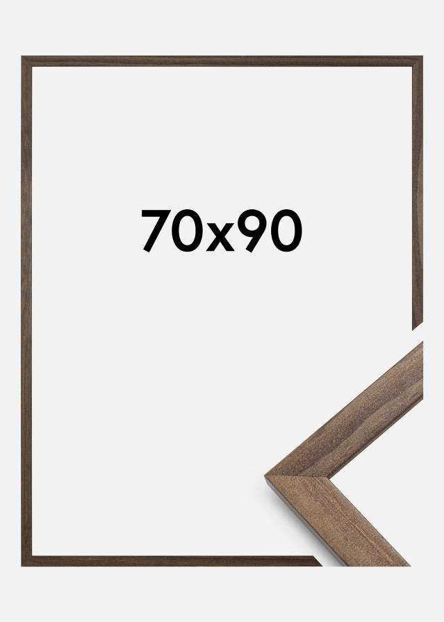 Fotolijst Stilren Acrylglas Walnoot 70x90 cm
