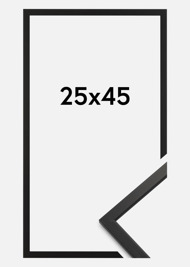 Fotolijst Edsbyn Acrylglas Zwart 25x45 cm