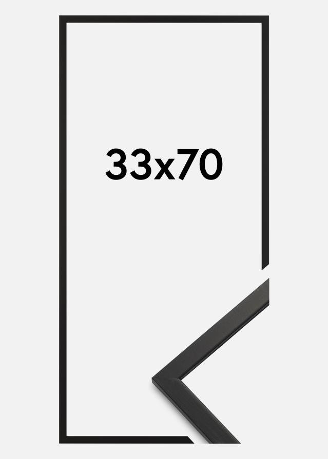 Fotolijst Edsbyn Acrylglas Zwart 33x70 cm
