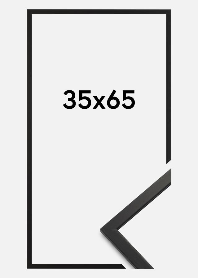 Fotolijst Edsbyn Acrylglas Zwart 35x65 cm