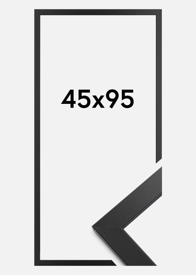 Fotolijst Black Wood Acrylglas 45x95 cm