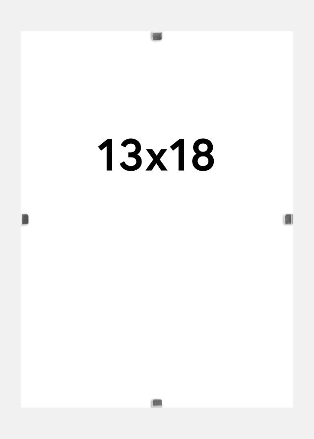 Cliplijst Mat Ontspiegeld glas 13x18 cm