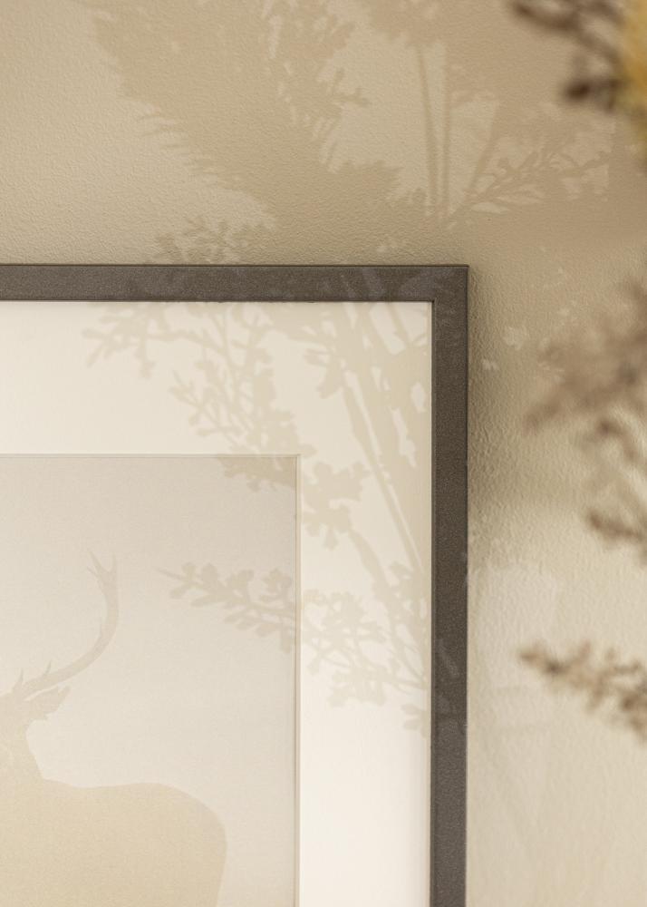 Fotolijst Edsbyn Acrylglas Grafiet 40x40 cm