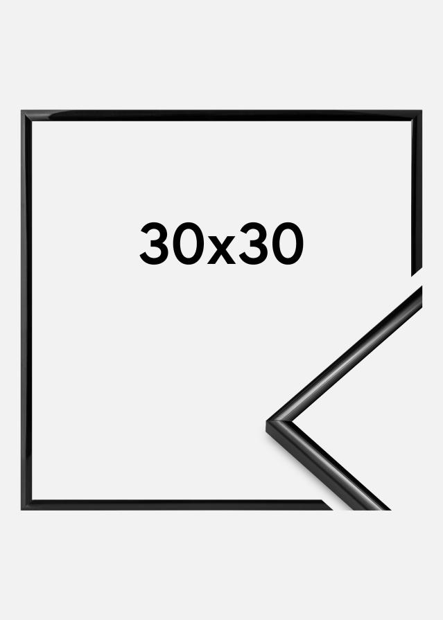 Fotolijst Scandi Acrylglas Zwart 30x30 cm