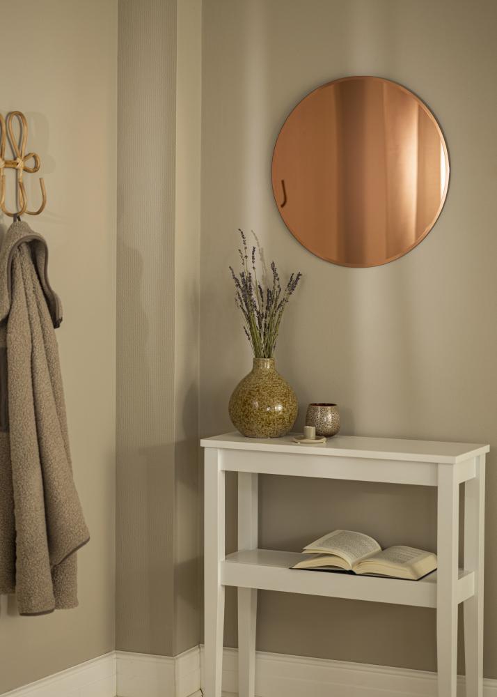 KAILA Ronde Spiegel Rose Gold Deluxe 50 cm Ø