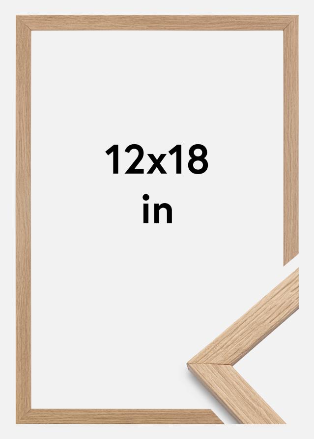 Fotolijst Stilren Acrylglas Eikenhout 12x18 inches (30,48x45,72 cm)