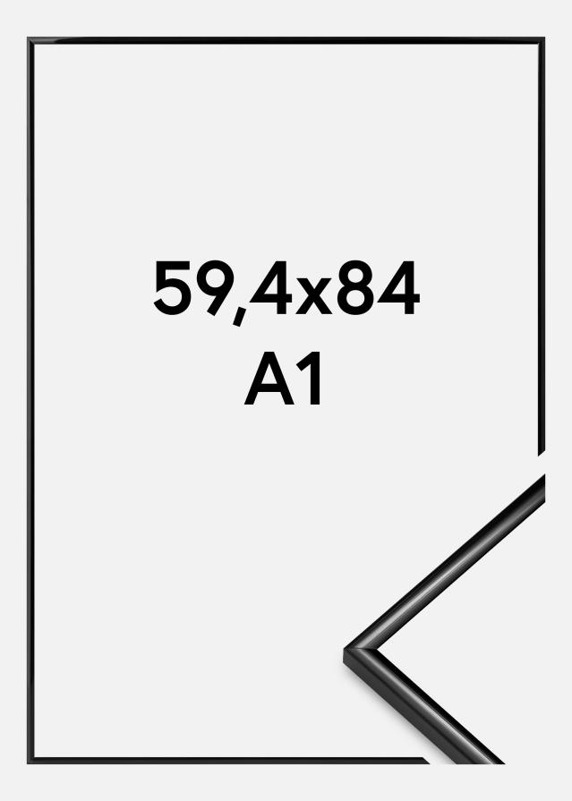 Fotolijst Scandi Acrylglas Zwart 59,4x84,1 cm (A1)