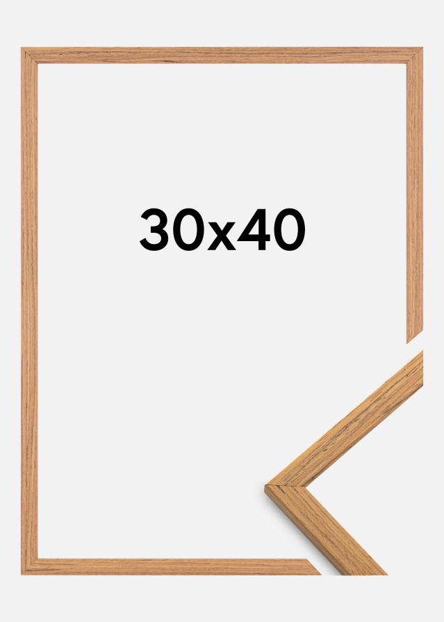 Fotolijst Edsbyn Acrylglas Teak 30x40 cm