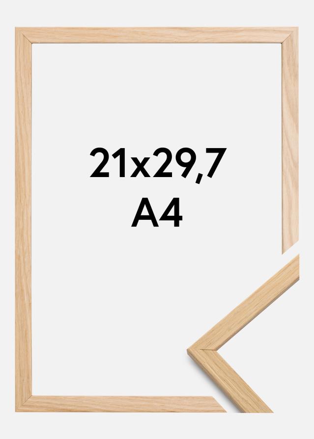 Fotolijst Edsbyn Eikenhout Premium Ontspiegeld 21x29,7 cm (A4)