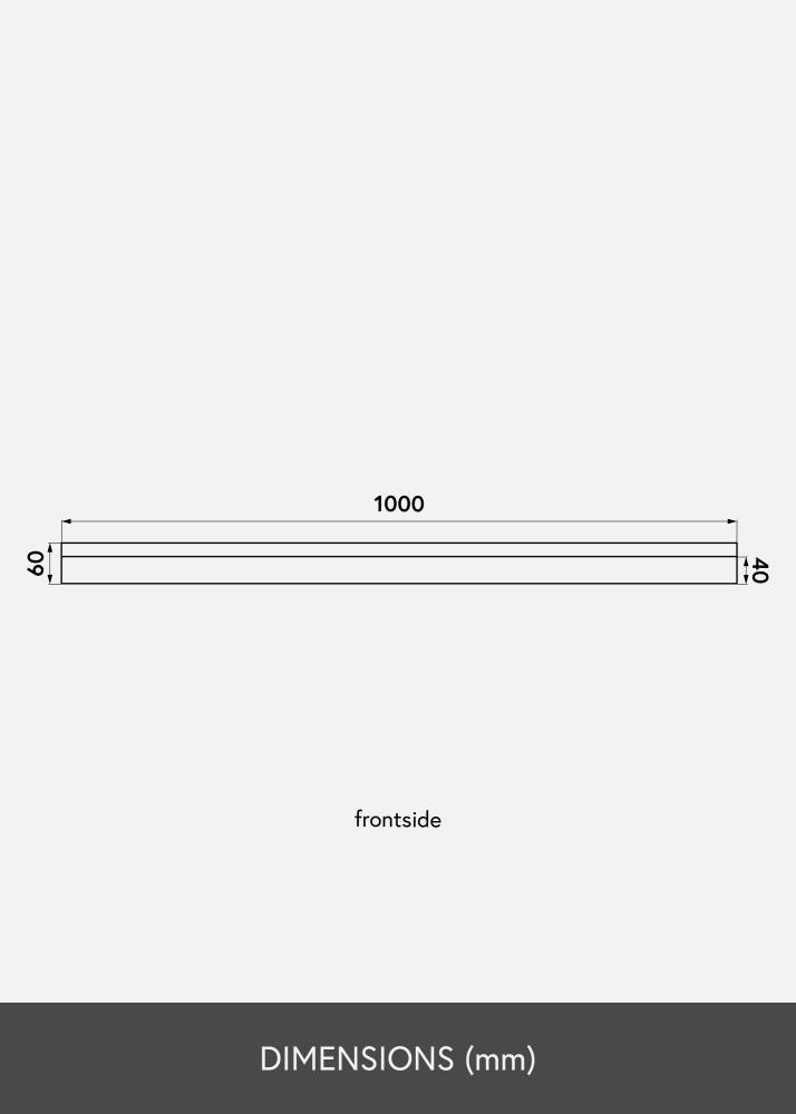 KAILA Fotoplank Bamboe 100 cm
